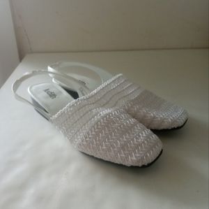 Women's Judith white mesh casual shoes Size 8 1/2 M